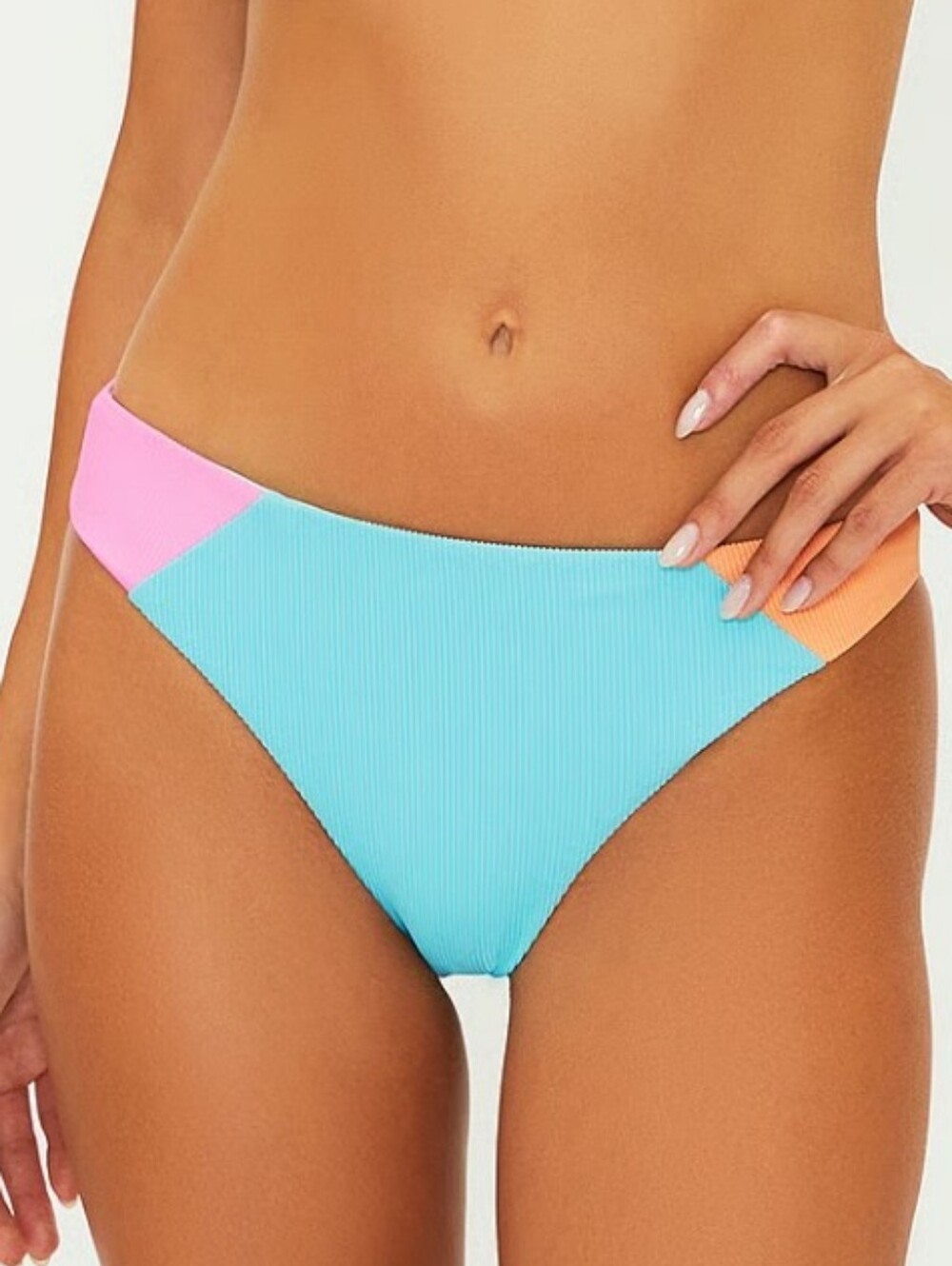 New!Beach Riot Kimora Colorblock Bikini Bottom